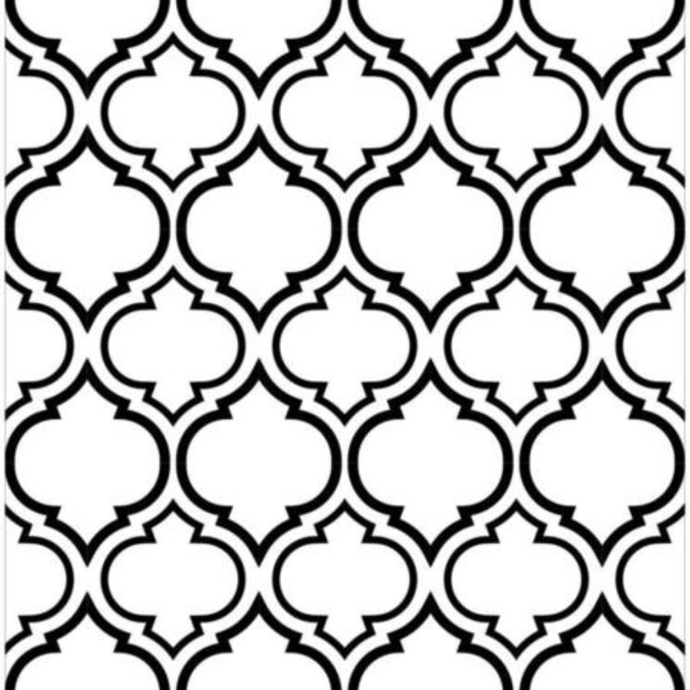 Darice 4” x 6” embossing folder - QUADREFOIL DOUBLE
